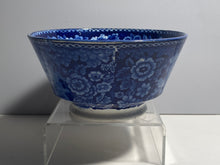 Load image into Gallery viewer, Historical Staffordshire Blue Baltimore Assembly Rooms Waste Bowl Circa 1825
