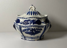 Load image into Gallery viewer, Pearlware Sugar Bowl With Embossed Eagle Ca. 1820
