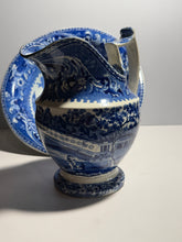 Load image into Gallery viewer, Historical Staffordshire Bowl And Pitcher Set Upper Ferry Bridge Philadelphia
