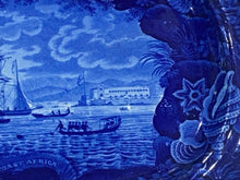 Load image into Gallery viewer, Historical Staffordshire Cape Coast Castle Platter by Wood
