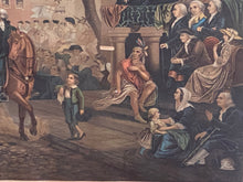 Load image into Gallery viewer, Original Lithograph Large Print Of Entrance To New York Washington Ca. 1850
