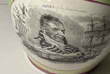 Load image into Gallery viewer, Staffordshire War Of 1812 Captain Jones And Captain Pike Ca. 1815 Luster Green
