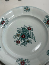 Load image into Gallery viewer, Staffordshire Mulberry Green Transfer Liberty Cap Patriotic Flag 5 Plates 1840
