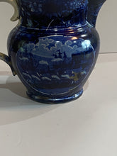Load image into Gallery viewer, Historical Staffordshire Landing of Lafayette Pitcher
