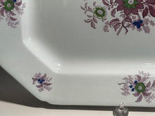 Load image into Gallery viewer, Staffordshire Mulberry Transfer Liberty Cap Patriotic Flag Large Platter 1840’s
