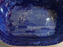 Load image into Gallery viewer, Historical Staffordshire Eirth on the Thames Vegetable Dish by Wood
