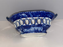 Load image into Gallery viewer, Historical Staffordshire Reticulated Basket East Cowes Isle of Wight Scarce 1825
