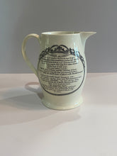 Load image into Gallery viewer, Staffordshire Creamware John Adams and Liberty Poem American Ship
