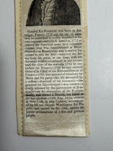 Load image into Gallery viewer, 19th Century Silk Ribbon Of Geneneral Lafayette
