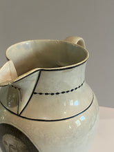 Load image into Gallery viewer, Staffordshire Creamware Herculaneum Pitcher Gilbert Stuart Portrait Washington
