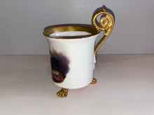 Load image into Gallery viewer, 19th Century Porcelain Mug Painted Arms of Pennsylvania Possibly Serves

