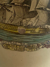 Load image into Gallery viewer, Staffordshire Creamware Liverpool Pitcher American Milita And Ship Ca. 1800

