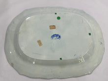 Load image into Gallery viewer, Historical Staffordshire Blue Esplanade Castle Gardens New York Platter 20 1/2”
