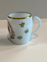 Load image into Gallery viewer, Early 19th Century Bristol Glass or Milk Glass Blown Cup with Eagle and Shield Stars
