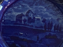 Load image into Gallery viewer, Historical Staffordshire Blue Plate The Capital Washington Ca. 1825
