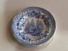 Load image into Gallery viewer, Historical Staffordshire Cup Plate View of Newburgh, New York Hudson River
