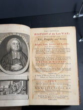Load image into Gallery viewer, The General History of The Late War - 1763 By John Entick Book 5 Volume Set Sign
