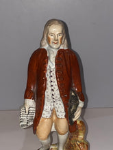 Load image into Gallery viewer, Staffordshire Figure of Benjamin Franklin Small Size
