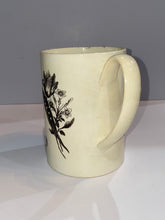 Load image into Gallery viewer, Staffordshire Creamware Liverpool Large Tankard American Flag Ship Rare
