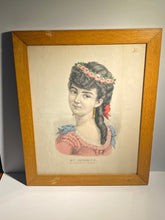 Load image into Gallery viewer, Original Currier &amp; Ives Print My Favorite Big Sheet Framed
