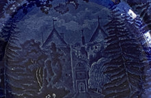 Load image into Gallery viewer, Historical Staffordshire Blue Dinner Plate Lagrange Lafayette’s Residence 1825
