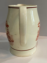 Load image into Gallery viewer, Staffordshire Creamware Liverpool Pitcher General Brown Niagara Frigate United States and Macedonian
