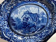Load image into Gallery viewer, Staffordshire Quadruped Gravy Tureen and Tray Rabbit and Dog
