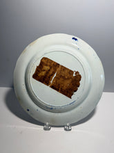 Load image into Gallery viewer, Historical Staffordshire Blue Dinner Plate Union Line Ship Ca. 1825
