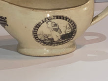 Load image into Gallery viewer, Staffordshire Creamware Liverpool Creamer With Columbia at Washington Memorial Transfer Ca. 1800
