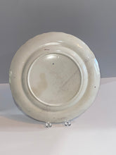 Load image into Gallery viewer, Historical Staffordshire Mulberry Transfer Dinner Plate with Eagle and American Flag Ca. 1835
