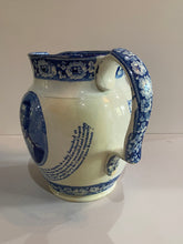Load image into Gallery viewer, Historical Staffordshire General Lafayette Welcome to Land of Liberty Pitcher
