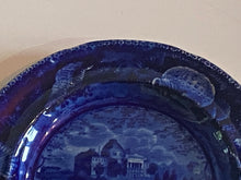 Load image into Gallery viewer, Historical Staffordshire Blue Plate The Capital Washington Ca. 1825
