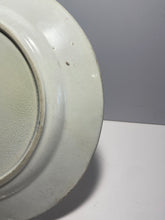 Load image into Gallery viewer, Staffordshire Spatterware Plate In The Schoolhouse Pattern Ca. 1830
