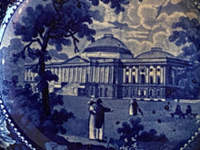 Load image into Gallery viewer, Historical Staffordshire Capital At Washington Medallion Soup Plate Jefferson Lafayette
