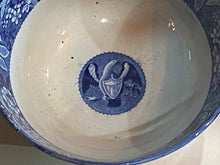 Load image into Gallery viewer, Historical Staffordshire Seal of the United States Waste Bowl
