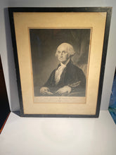 Load image into Gallery viewer, Original 19th Century Medium Folio Engraving Of General George Washington Stuart
