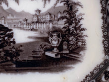 Load image into Gallery viewer, Staffordshsire Mulberry Ironstone Washington Vase Ca. 1840
