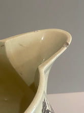 Load image into Gallery viewer, Staffordshire Creamware Liverpool Pitcher Huge Washington U.S. Ship Ca. 1800
