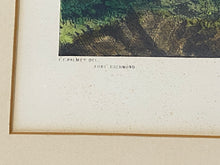 Load image into Gallery viewer, Original Currier &amp; Ives Print Large Folio Staten Island And Narrows New York
