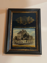 Load image into Gallery viewer, Reverse on Glass of House that Thomas Jefferson Wrote the Decoration of Independence
