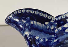 Load image into Gallery viewer, Historical Staffordshire Blue Pitcher New York City Hall Insane Asylum Ca. 1825
