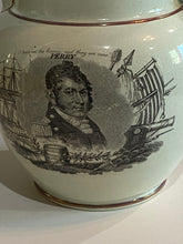 Load image into Gallery viewer, Staffordshire War of 1812 Pitcher Perry and Pike
