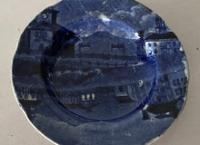 Load image into Gallery viewer, Historical Staffordshire Double Transfer Pittsfield Elm Massachusetts Cup Plate
