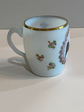 Load image into Gallery viewer, Early 19th Century Bristol Glass or Milk Glass Blown Cup with Eagle and Shield Stars
