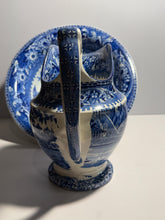 Load image into Gallery viewer, Historical Staffordshire Bowl And Pitcher Set Upper Ferry Bridge Philadelphia
