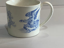 Load image into Gallery viewer, Staffordshire Pearlware Childs Mug “Forget Me Not” Eagle and Shields
