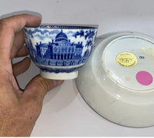 Load image into Gallery viewer, Historical Staffordshire Boston State House Cup And Saucer By Rogers
