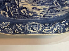 Load image into Gallery viewer, Historical Staffordshire Picketts Charge Gettysburg Platter Ca. 1900
