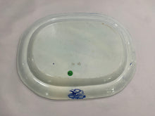 Load image into Gallery viewer, Historical Staffordshire Blue Castle Gardens Battery New York Platter Ca. 1825 18 3/4”

