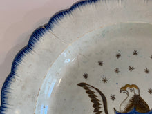 Load image into Gallery viewer, Staffordshire Pearlware Blue Edge Leeds Eagle and Shield Plate
